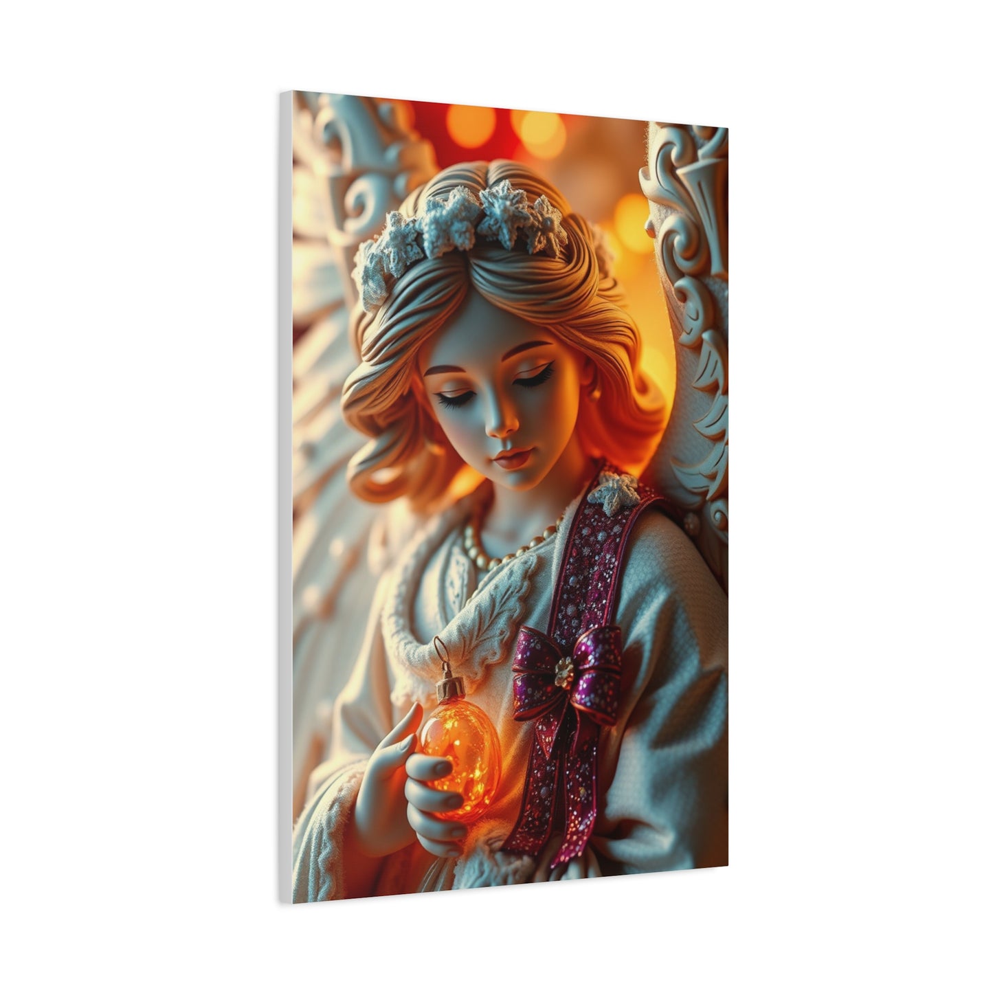 Christmas Angel Art Refined Canvas Wall Art & Canvas Print