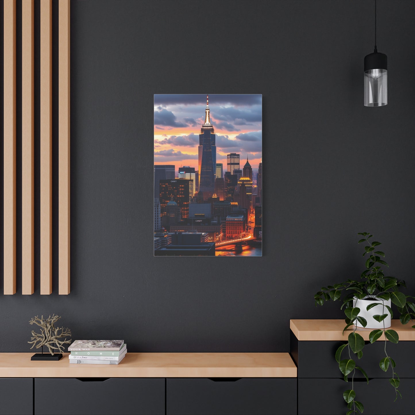 Supreme NYC Skyline Art Collection Wall Art & Canvas Print