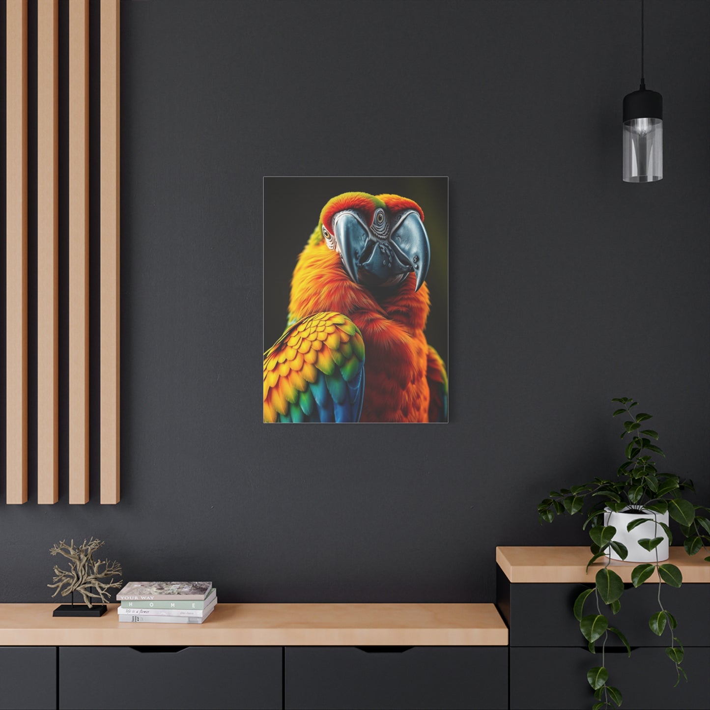 Supreme Parrot Art Wall Art & Canvas Print