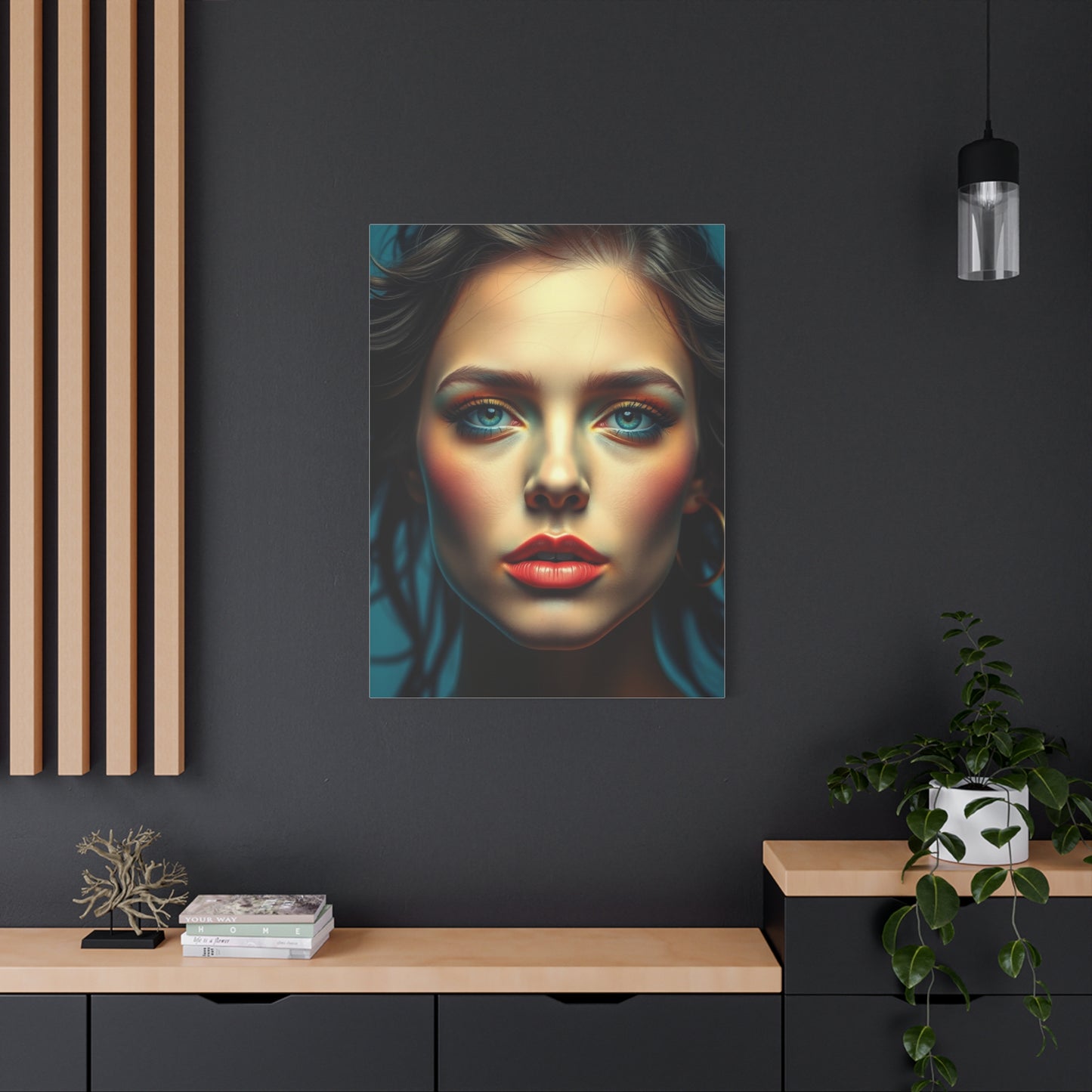 Masterpiece Blue Music Art Vision Wall Art & Canvas Print