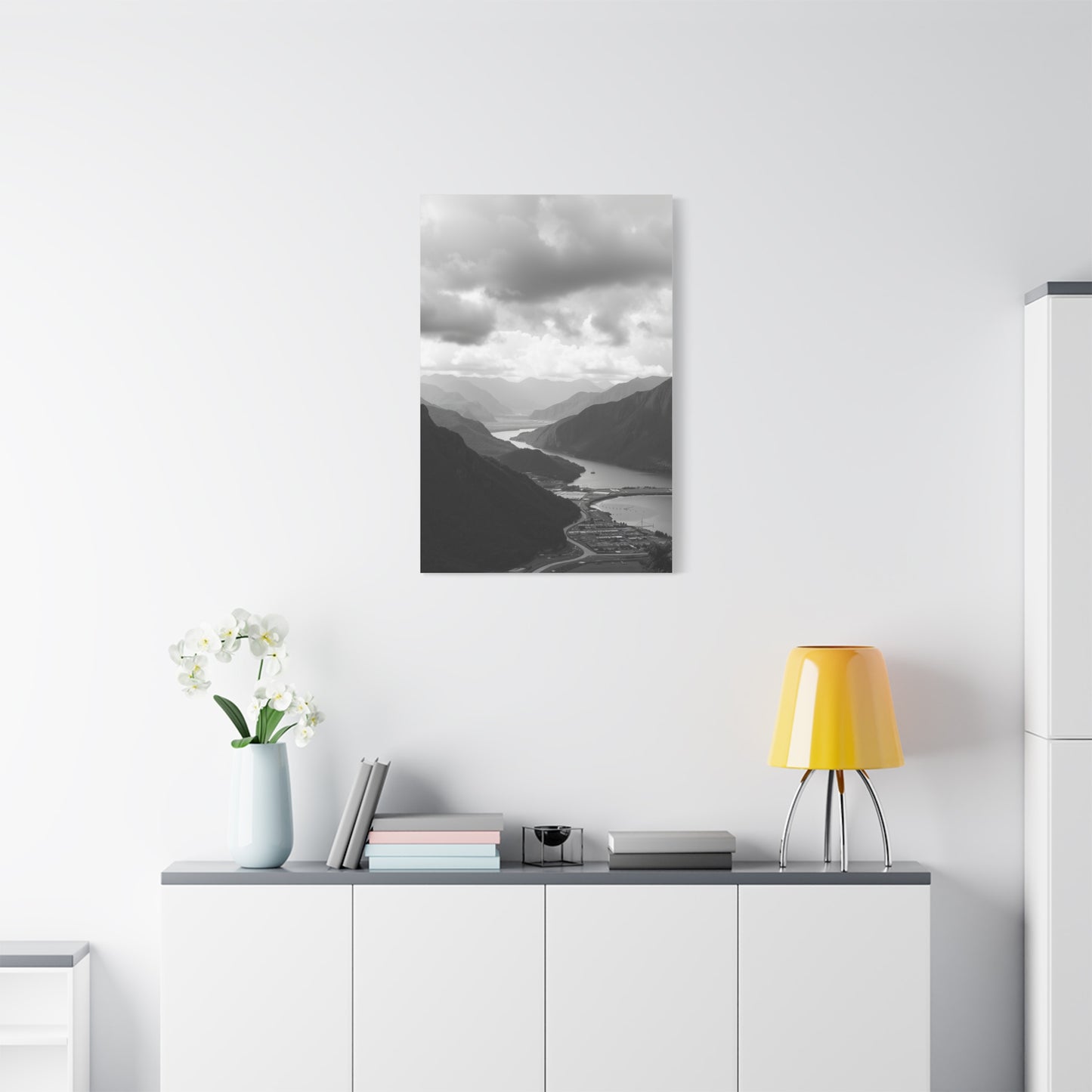 Black & White Scenic Landscapes Art Supreme Gallery Wall Art & Canvas Print