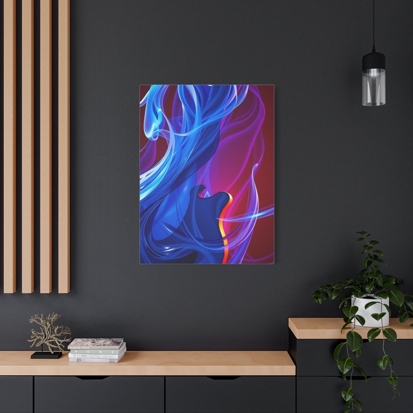 Supreme Blue Music Art Collection Wall Art & Canvas Print