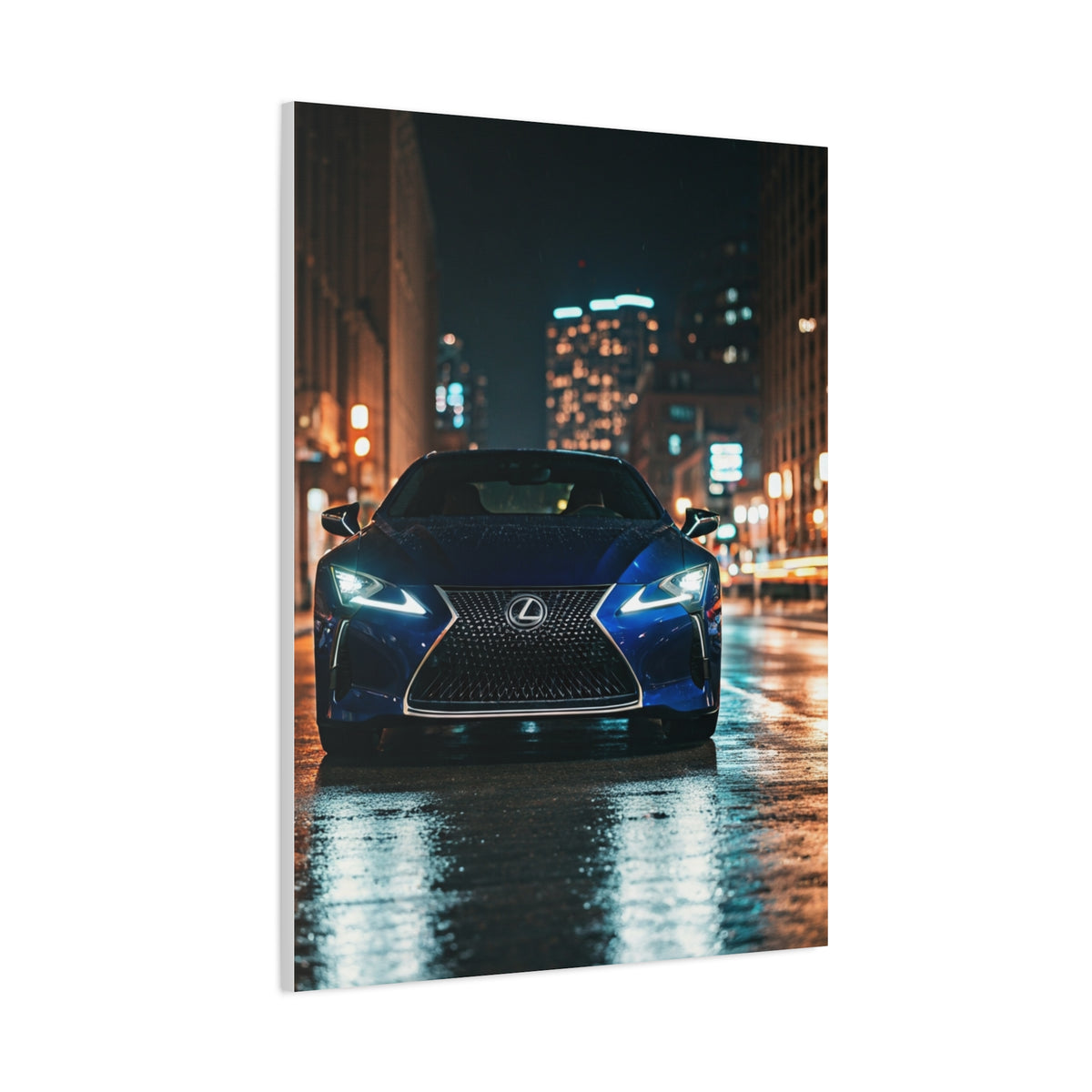 Lexus LC 500 City Night Sophistication Wall Art & Canvas Prints