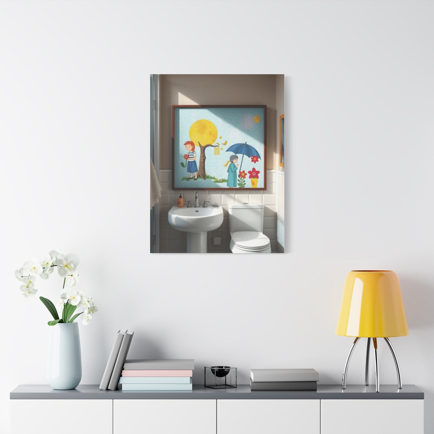 Elite Kid’s Bathroom Art Vision Wall Art & Canvas Print
