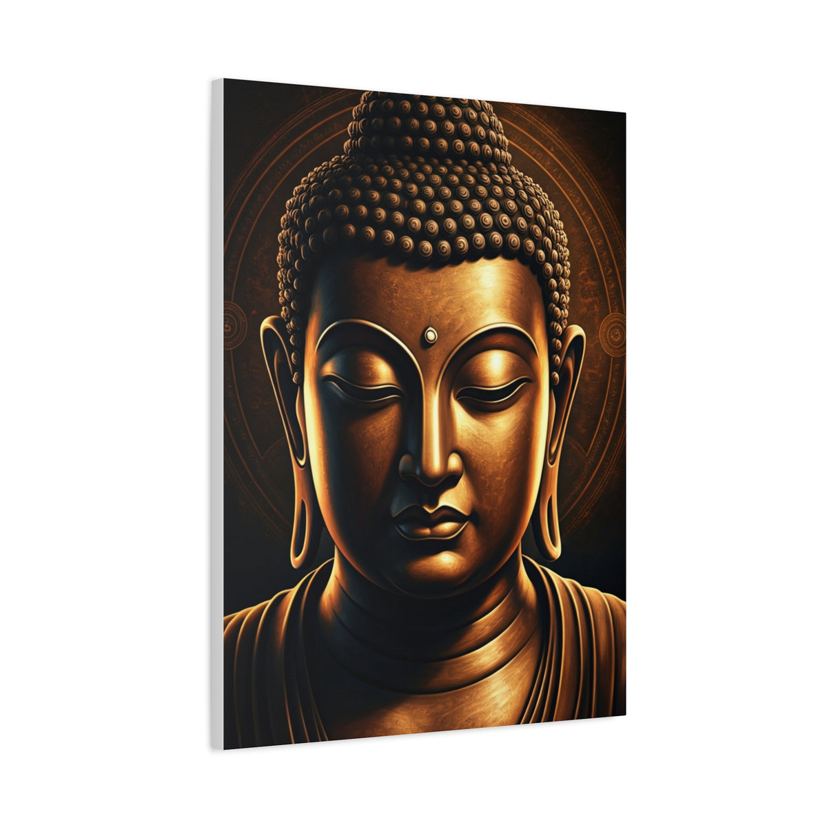 Radiant Halo Buddha Wall Art & Canvas Prints