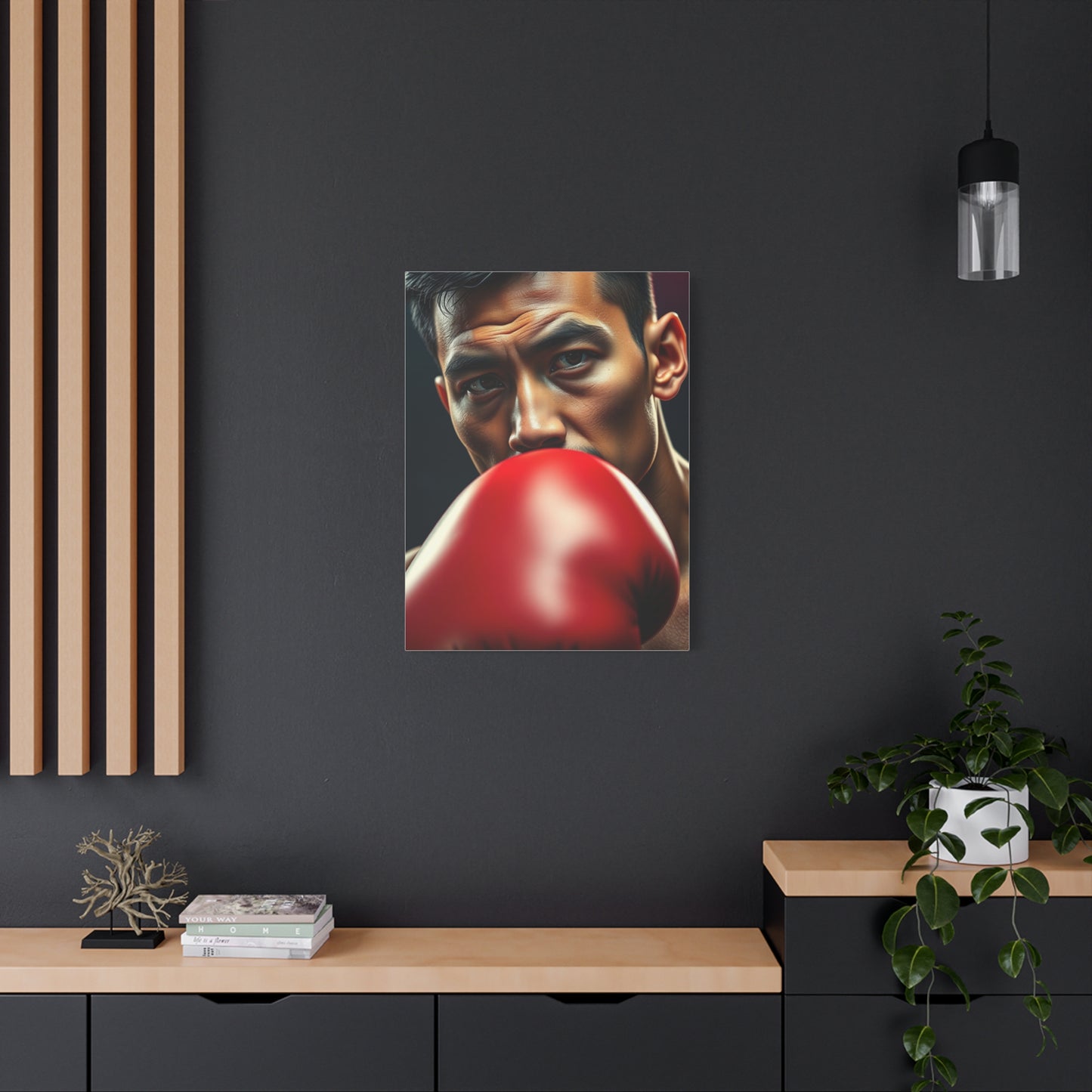 Vision Boxing Art Art Wall Art & Canvas Print