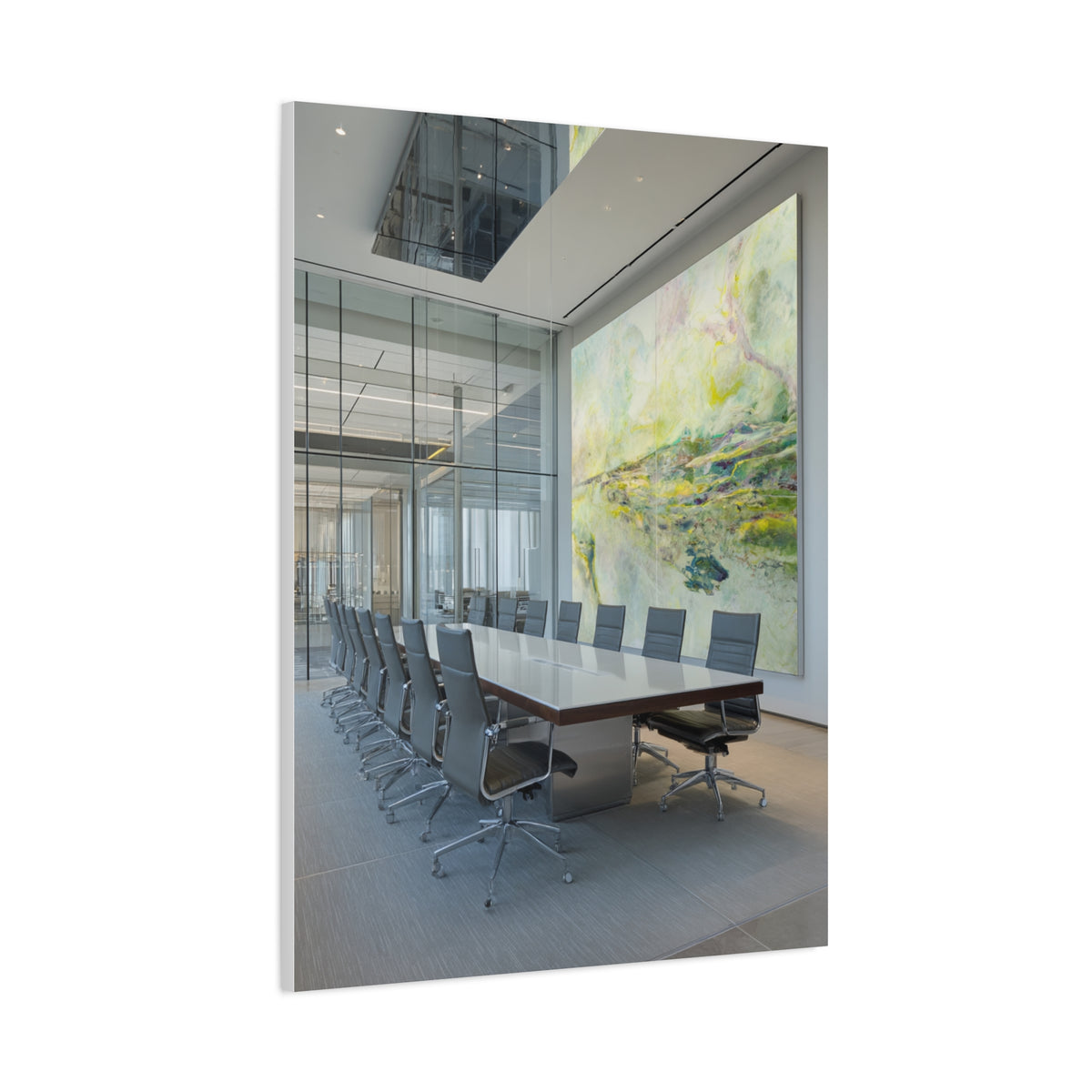 Luminous Translucent Pastel Artwork Wall Art & Canvas Print
