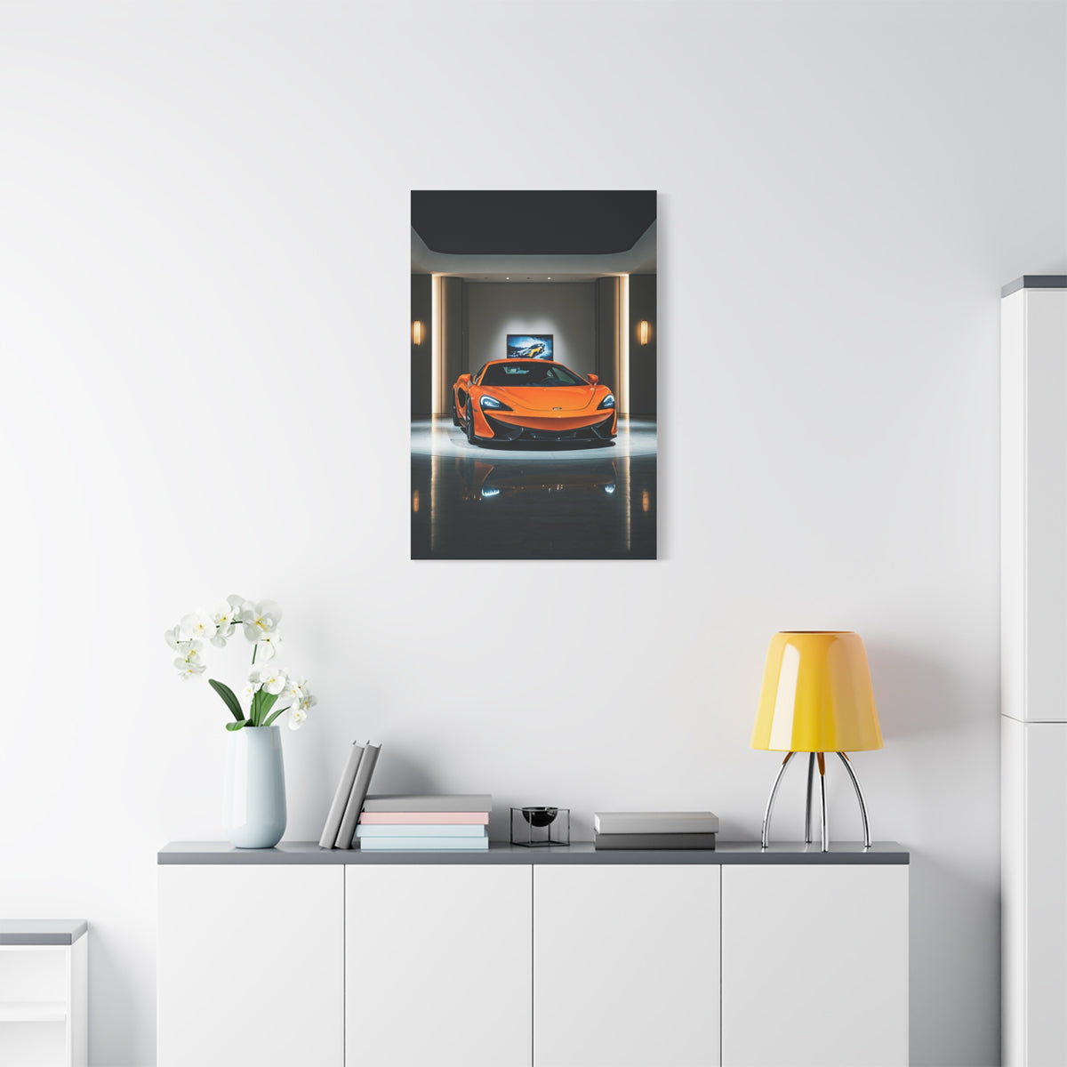 Dream Garage McLaren 570S Gallery Display Wall Art & Canvas Prints
