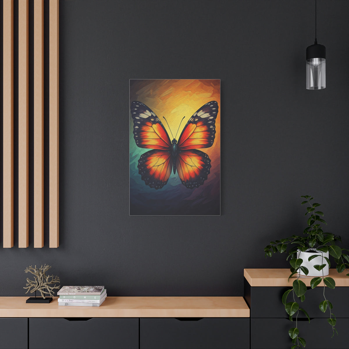 Warm Glow Monarch Butterfly Wall Art & Canvas Prints