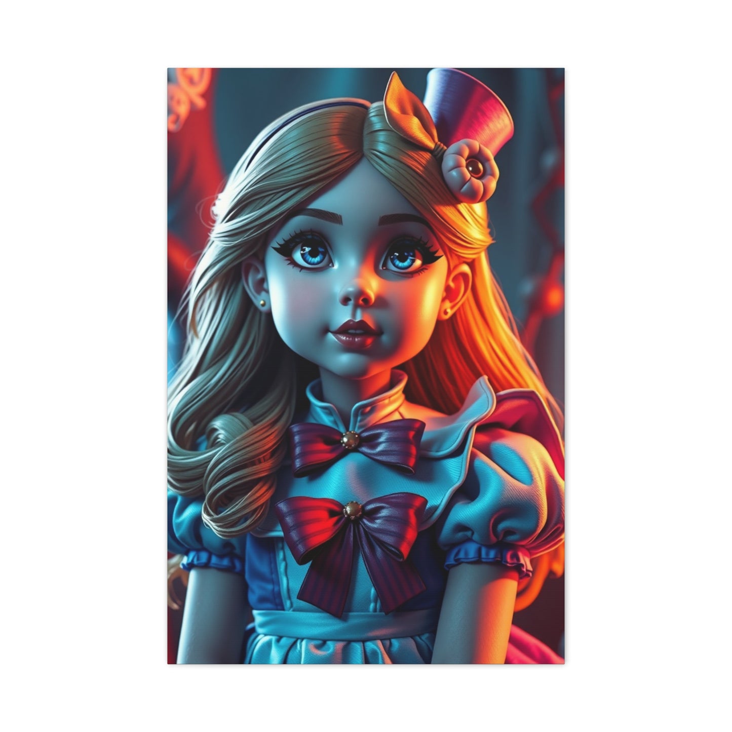 Collection Alice In Wonderland Characters Art Wall Art & Canvas Print