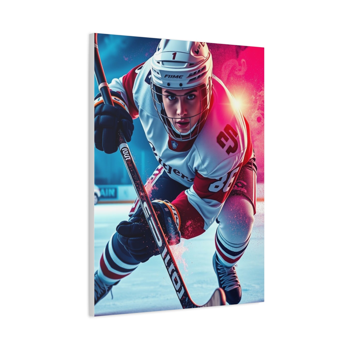 Hockey Art Refined Canvas Wall Art & Canvas Print