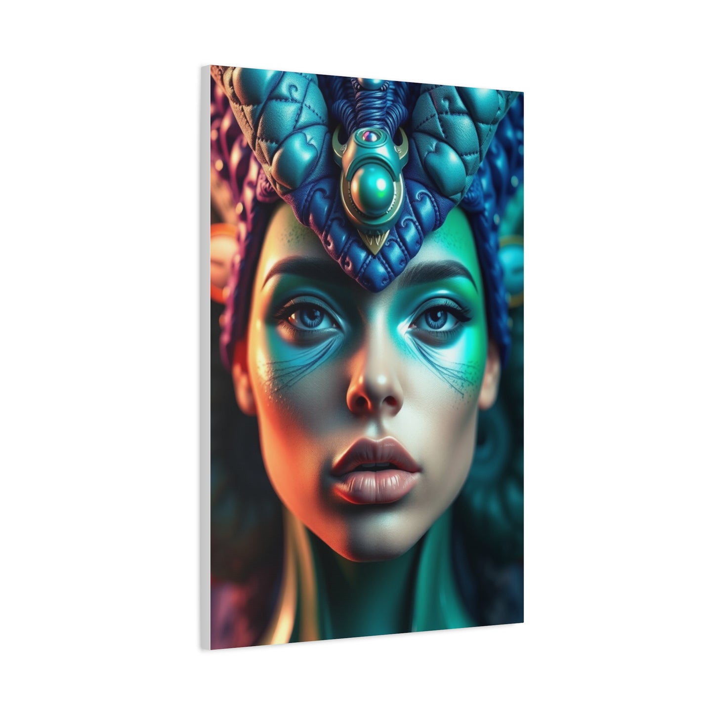 Supreme Blue & Green Collection Wall Art & Canvas Print