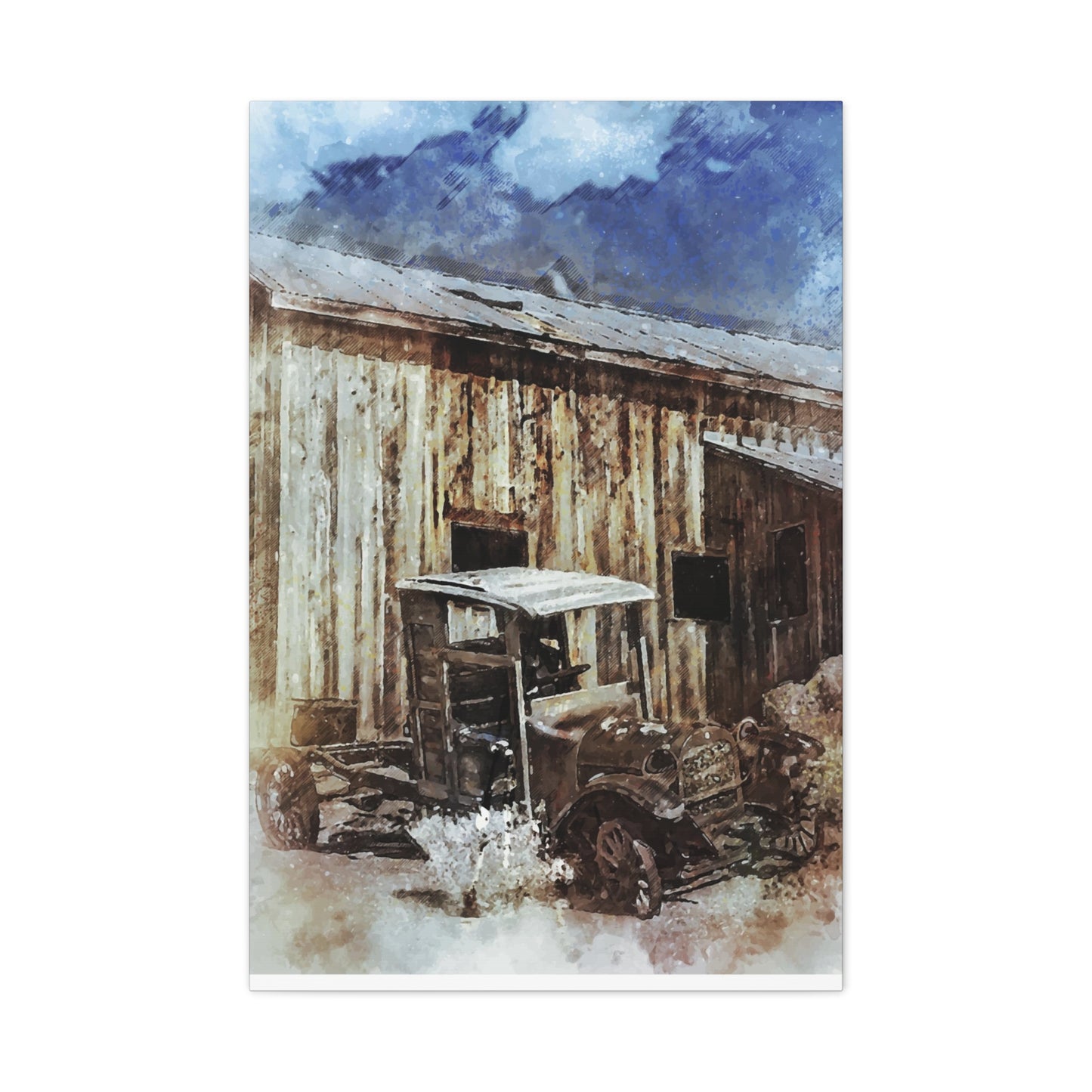 Vintage Car Wall Art & Canvas Prints