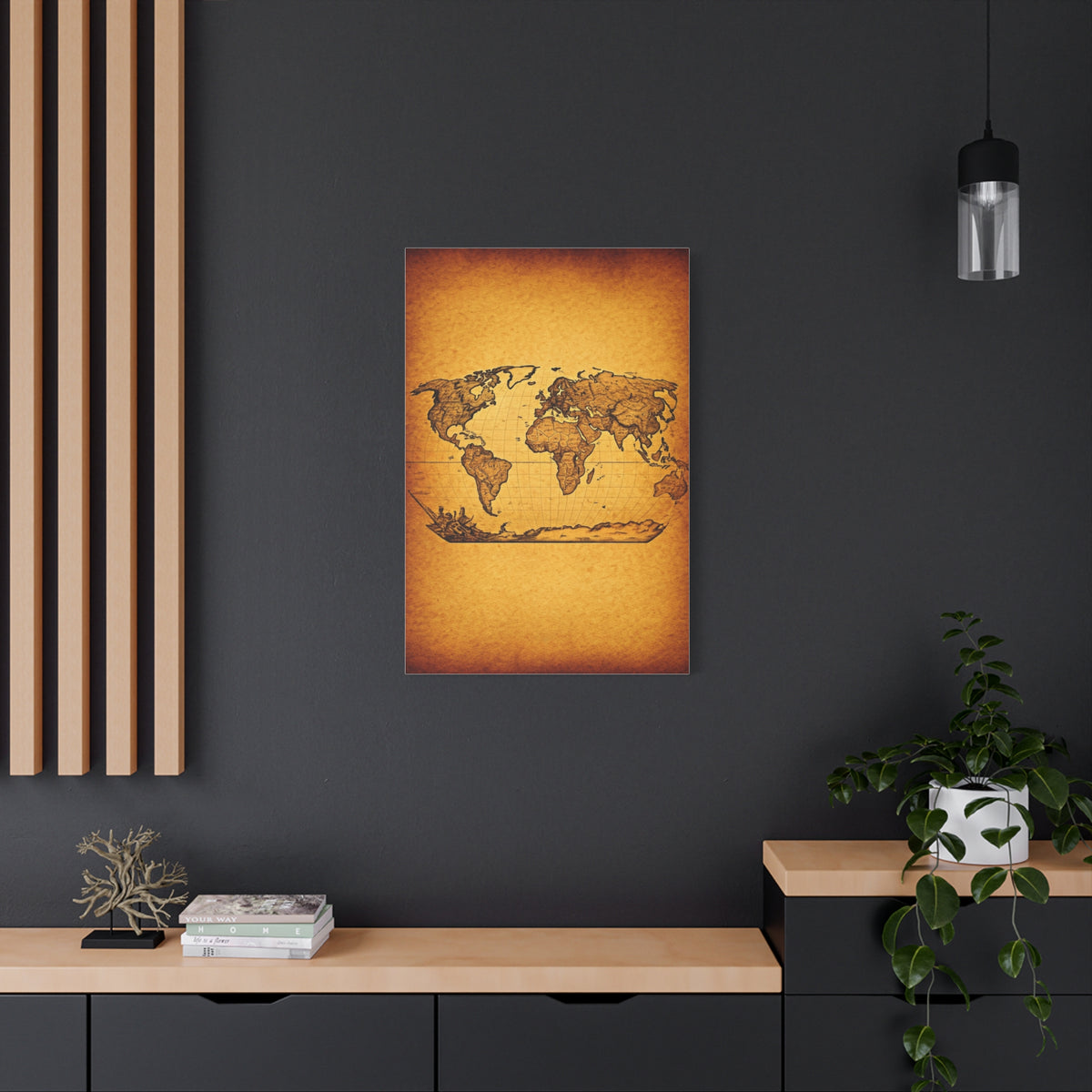 Antique Coastal Expedition Map Wall Art & Canvas Prints