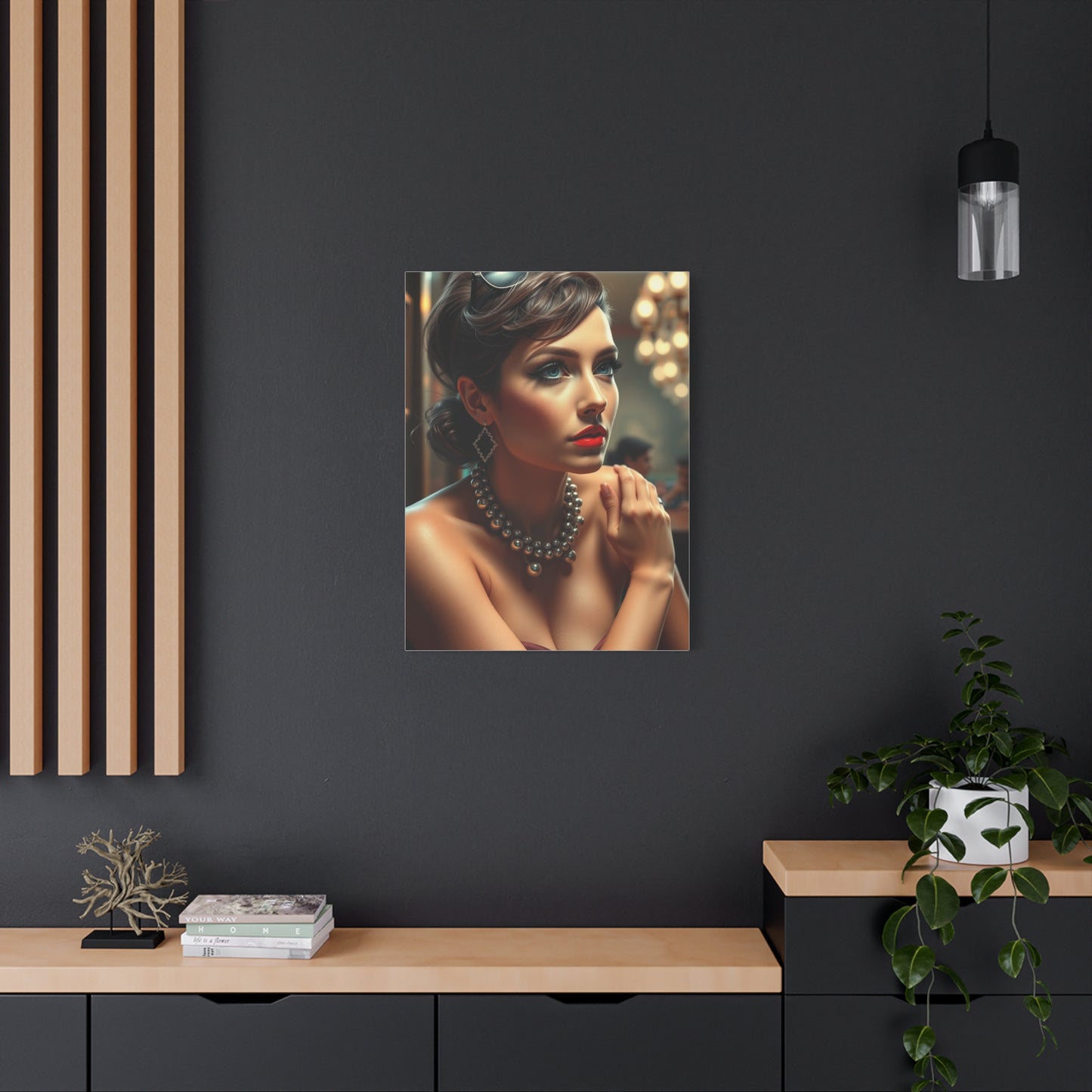 Breakfast At Tiffany’s Characters Art Luxury Canvas Wall Art & Canvas Print