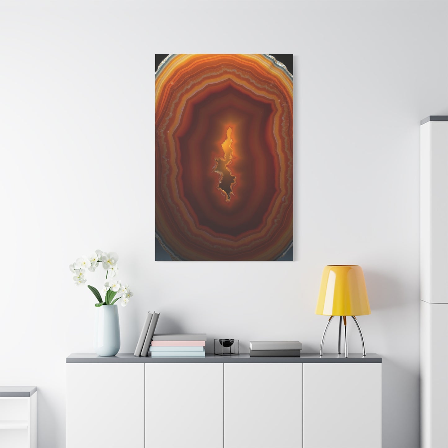 Agates, Geodes & Minerals Art Luxury Canvas Wall Art & Canvas Print