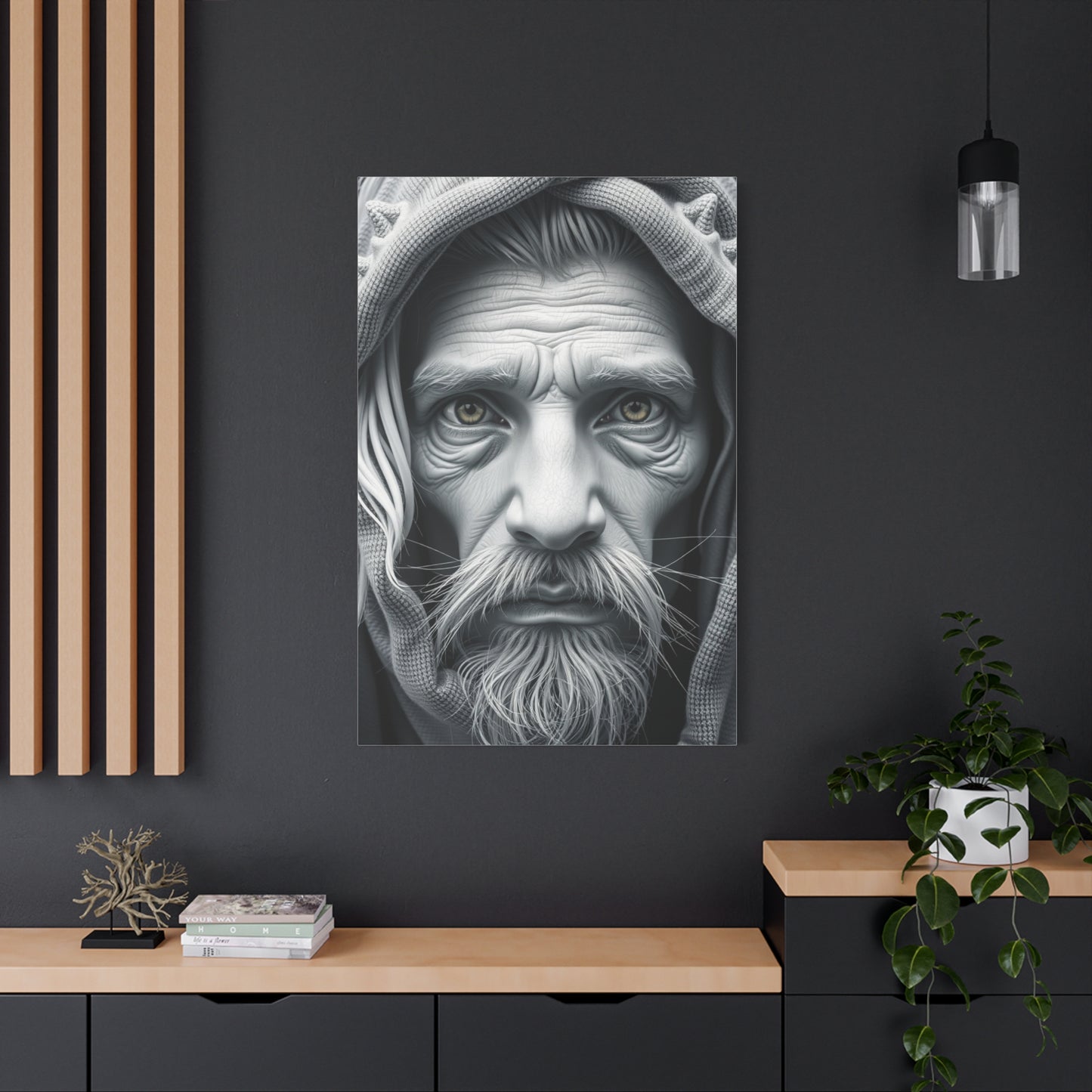 Collection Gray & White Art Wall Art & Canvas Print