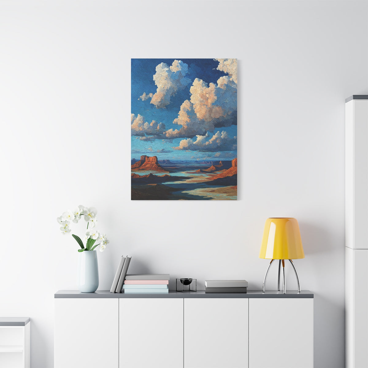 Grand Canyon Sky Vista Landscape Wall Art & Canvas Print
