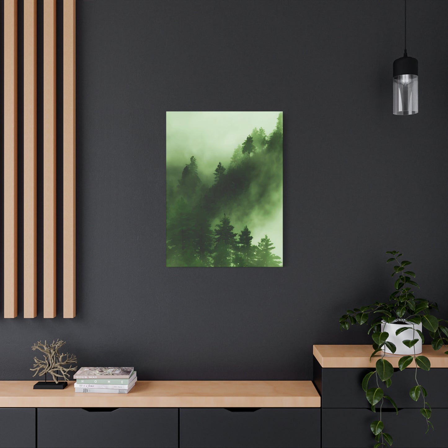 Mist in the Forest Wall Art & Canvas Prints