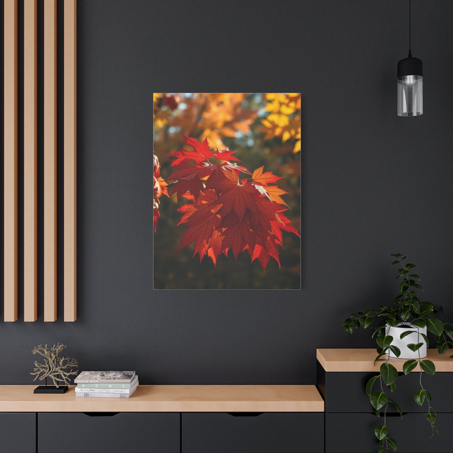 Vermilion Whisper Wall Art Wall Art & Canvas Print