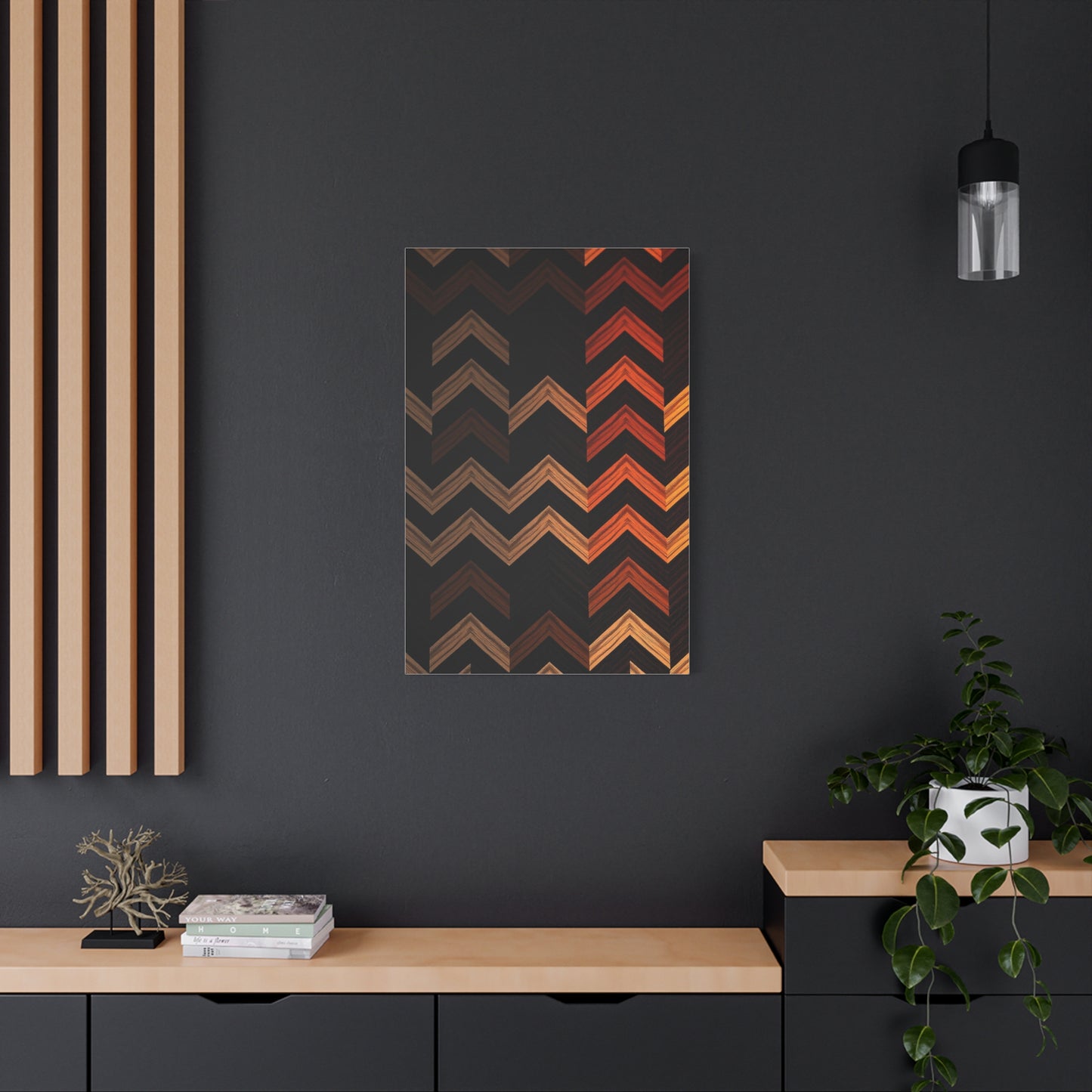 Supreme Chevron Pattern Art Wall Art & Canvas Print