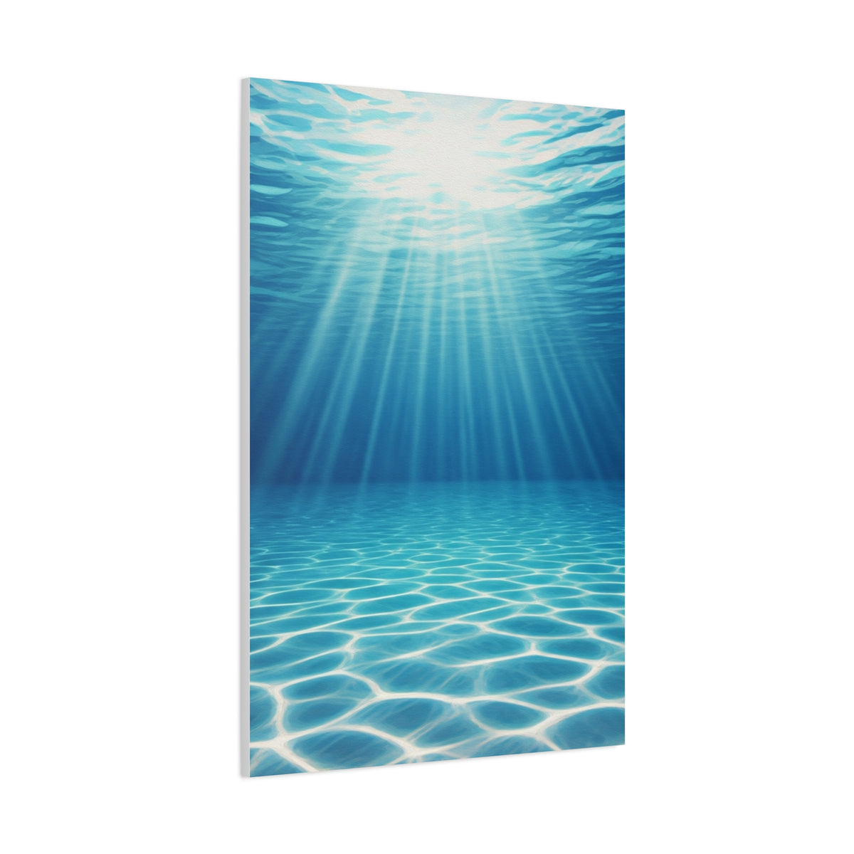 Sunlit Underwater Glow Wall Art & Canvas Prints  Product Description