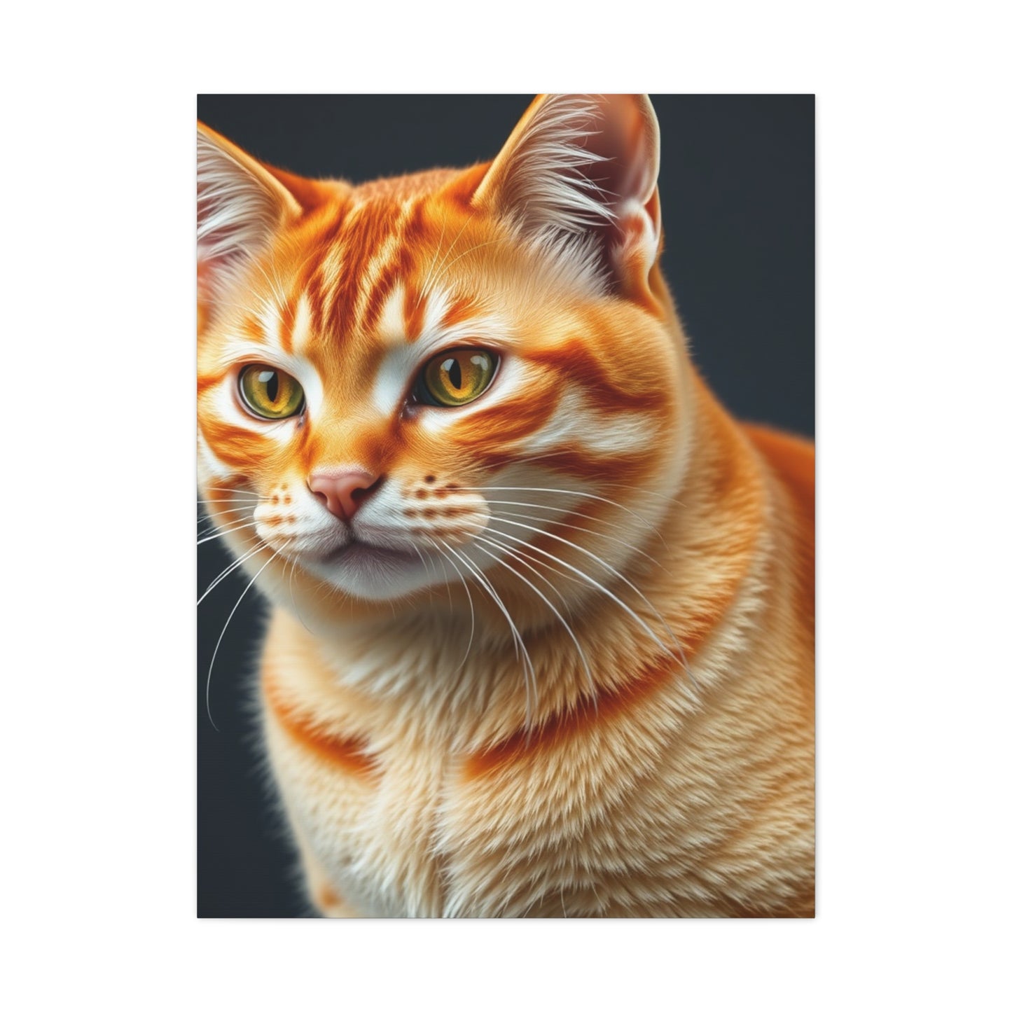 Orange Cat Art Supreme Gallery Wall Art & Canvas Print