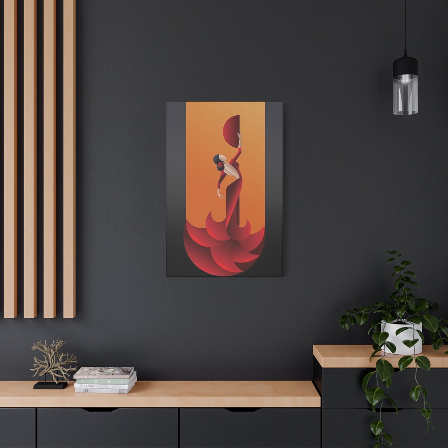 Spain Abstract Dance Poster Wall Art & Canvas Prints