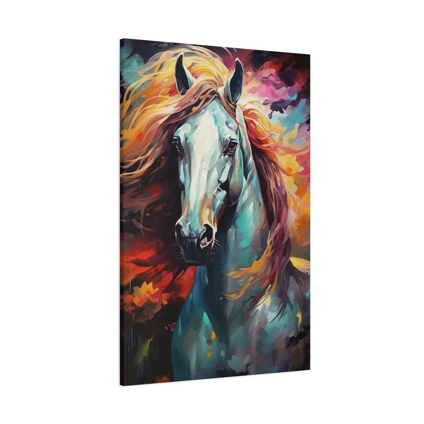 Colorful Horse Wall Art & Canvas Prints