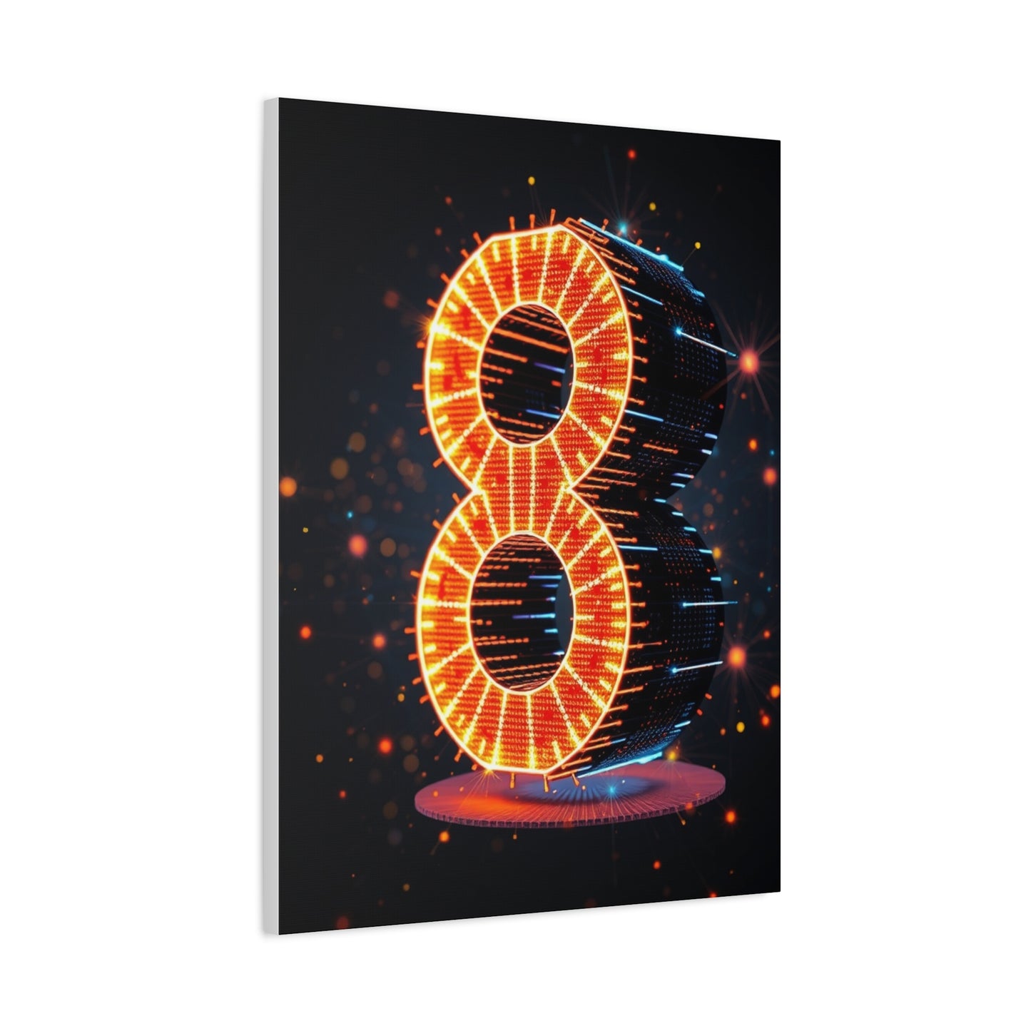 Supreme Numbers Art Wall Art & Canvas Print