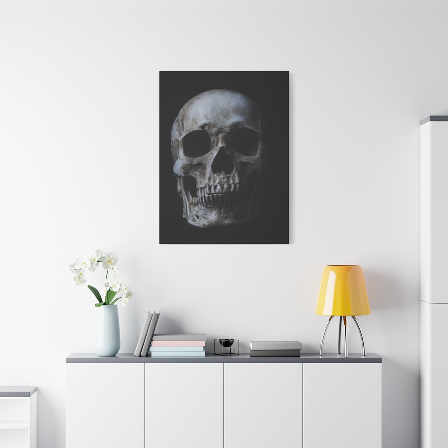 Scary Skull Poster Wall Art & Canvas Prints