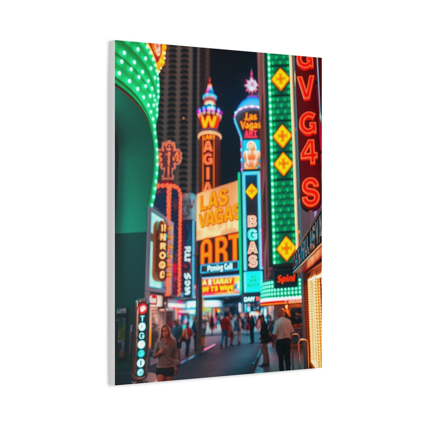 Las Vagas Art Supreme Gallery Wall Art & Canvas Print