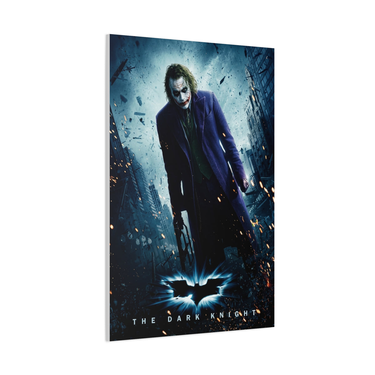 The Dark Knight The Joker Movie Poster Wall Art & Canvas Print