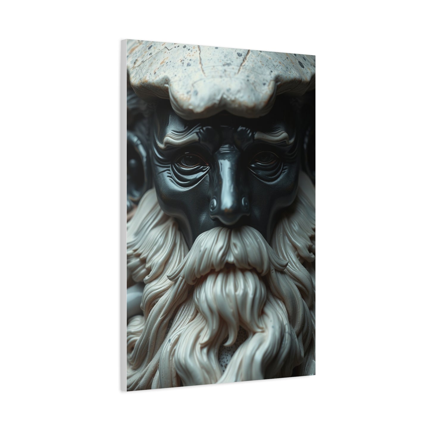 Premium Art Collection Charcoal, Onyx, and Ivory Wall Art & Canvas Print