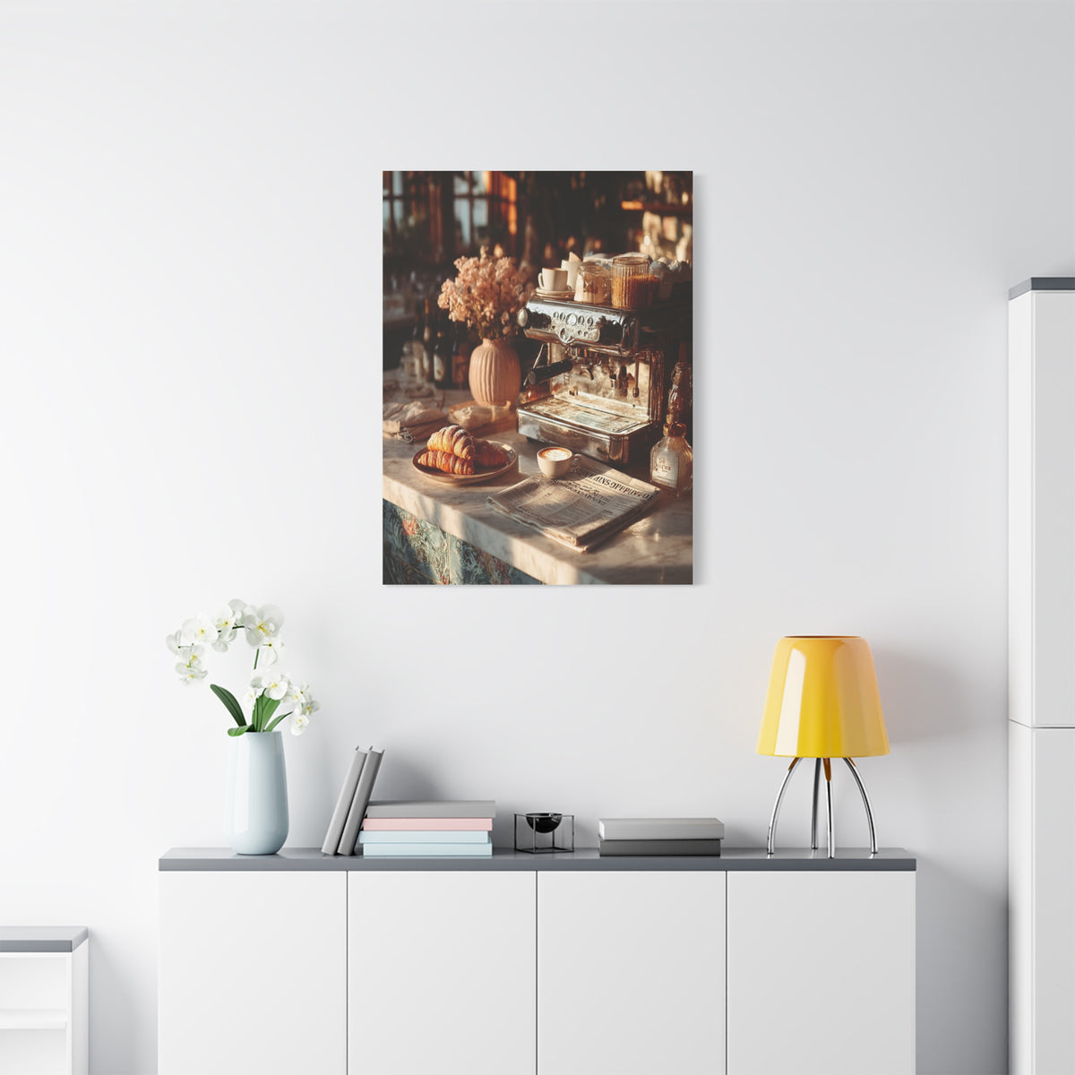 Italian Espresso Bar Morning Ritual Wall Art & Canvas Print