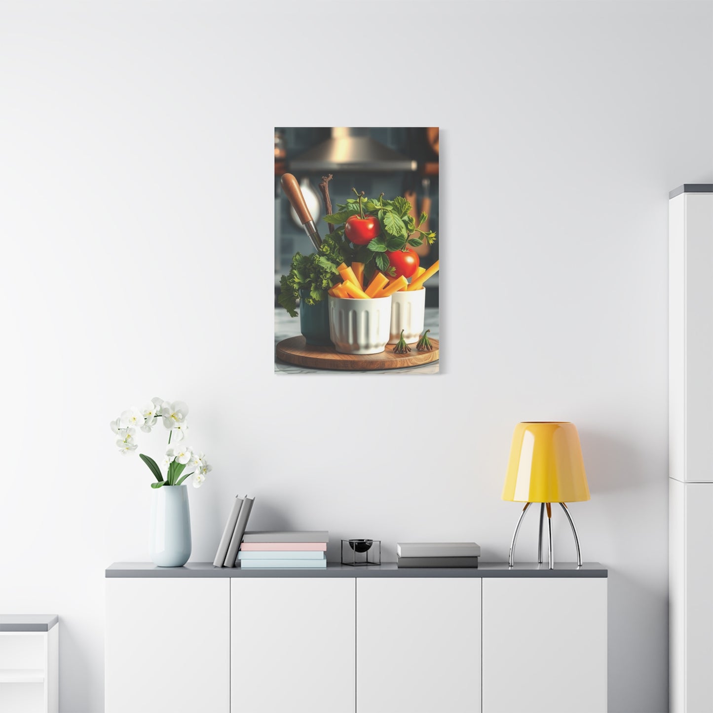 Gastronomic Elegance Canvas