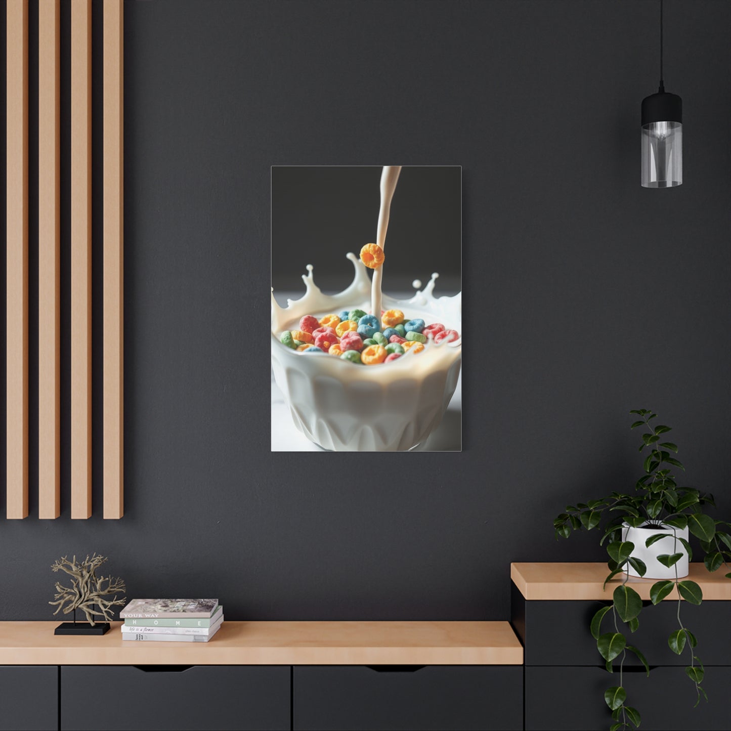 Gastronomic Milk Splendor Art Wall Art & Canvas Print