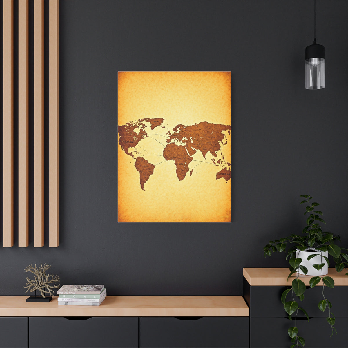 Explorer’s Compass Map Wall Art & Canvas Prints