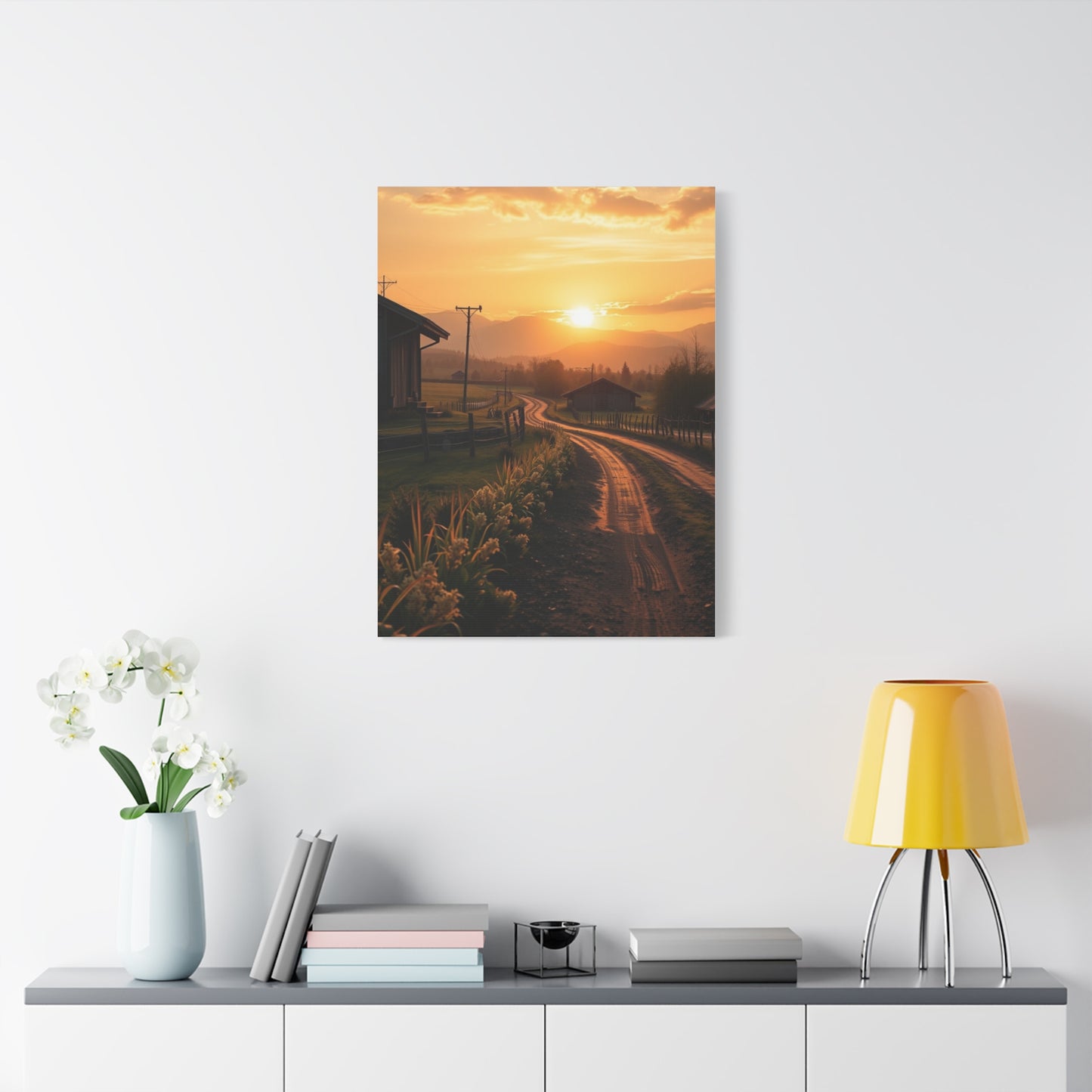 Tranquil Pastures Canvas Wall Art & Canvas Print