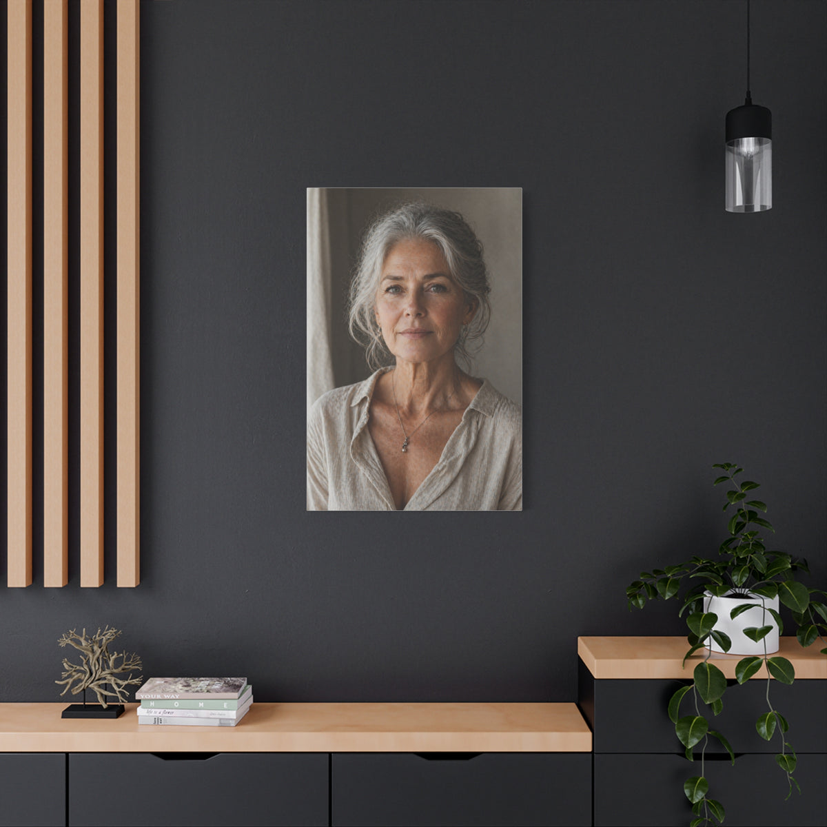 Mature Natural Light Portrait Wall Art & Canvas Print