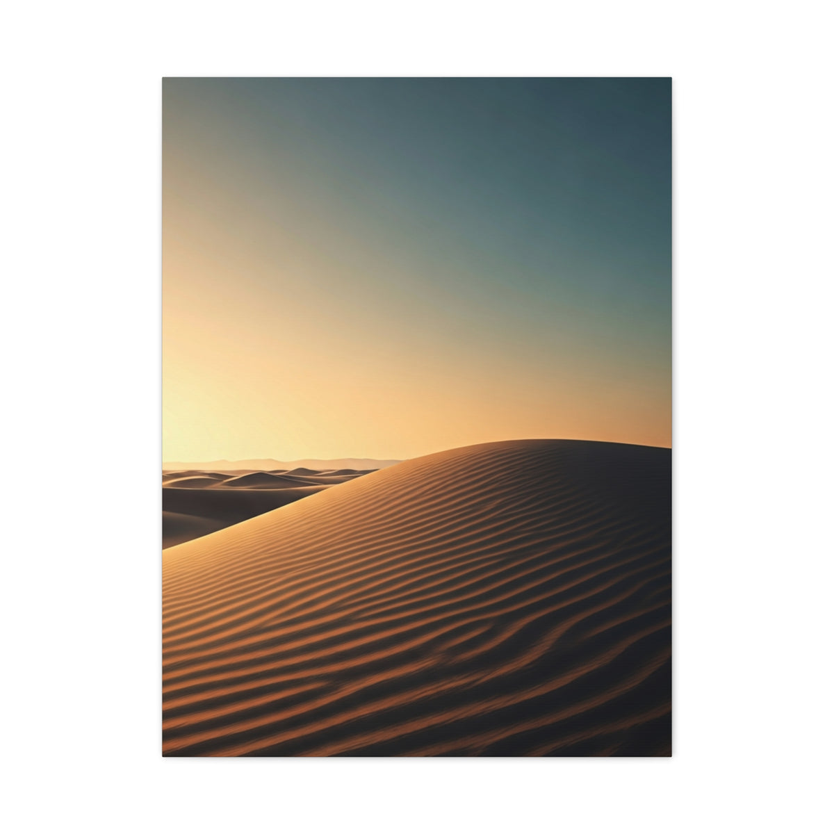 Golden Desert Dunes Wall Art & Canvas Prints