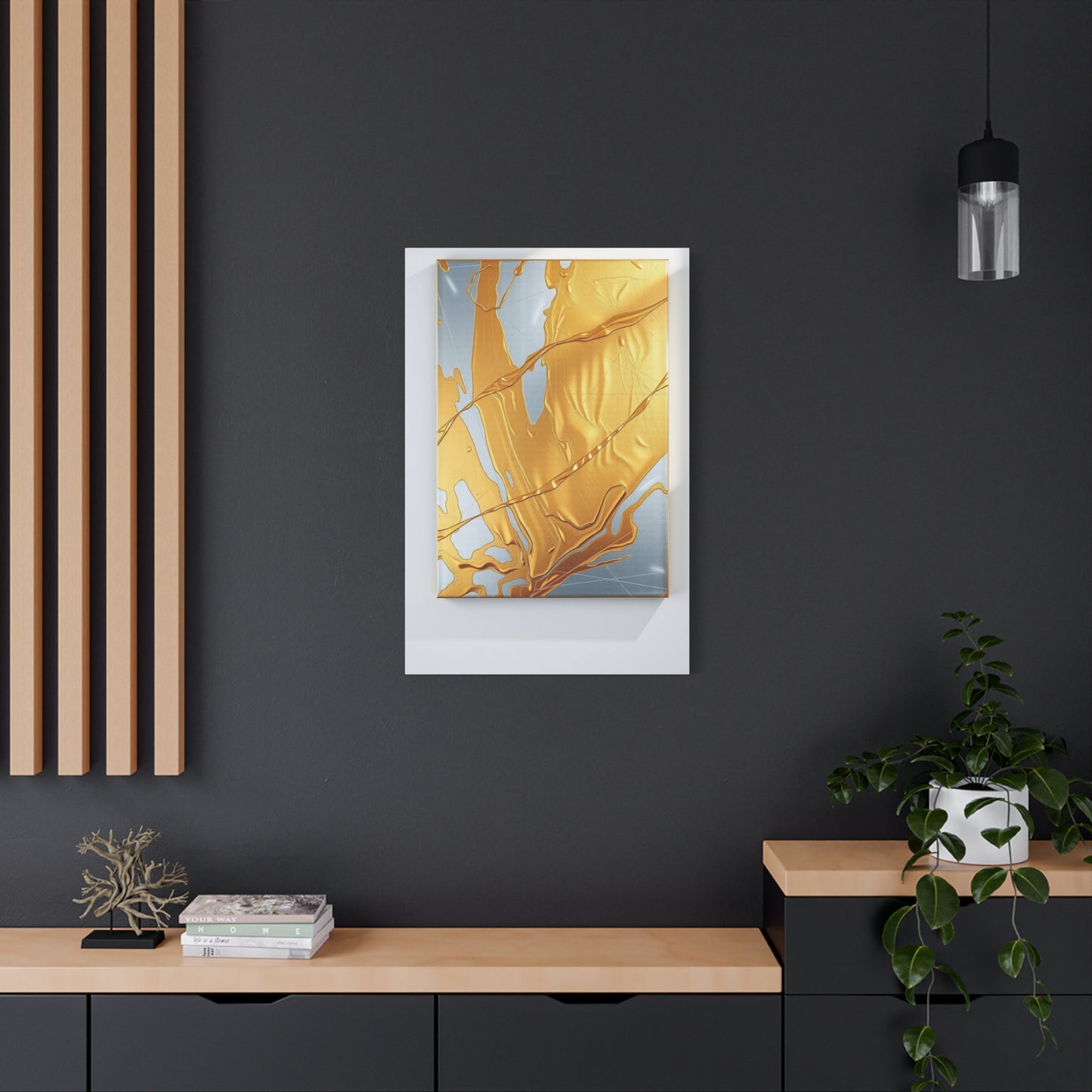 Gold & Silver Canvas Art Supreme Canvas Gallery Wall Art & Canvas Print