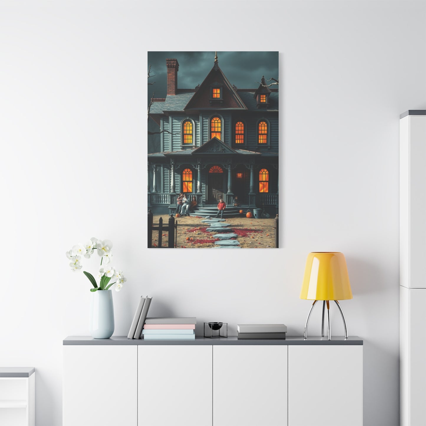 Haunted House Art Refined Canvas Wall Art & Canvas Print