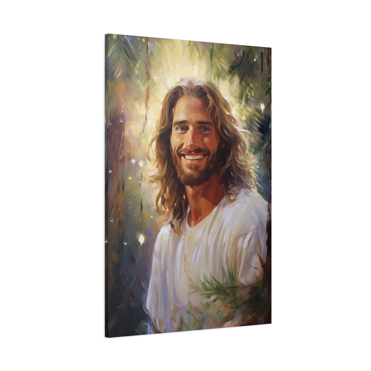 Smiling Jesus Wall Art & Canvas Prints