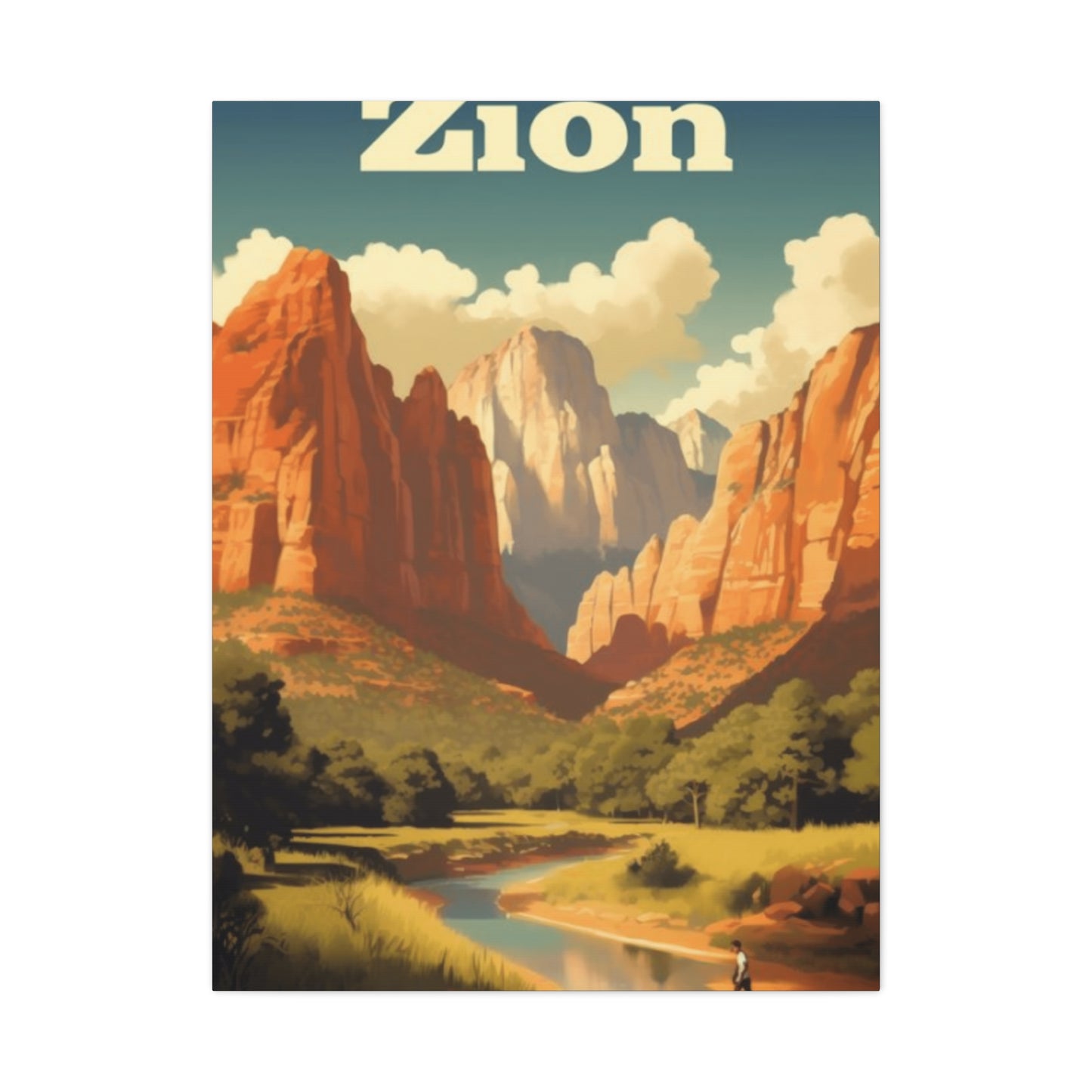 Zion National Park Wall Art & Canvas Prints