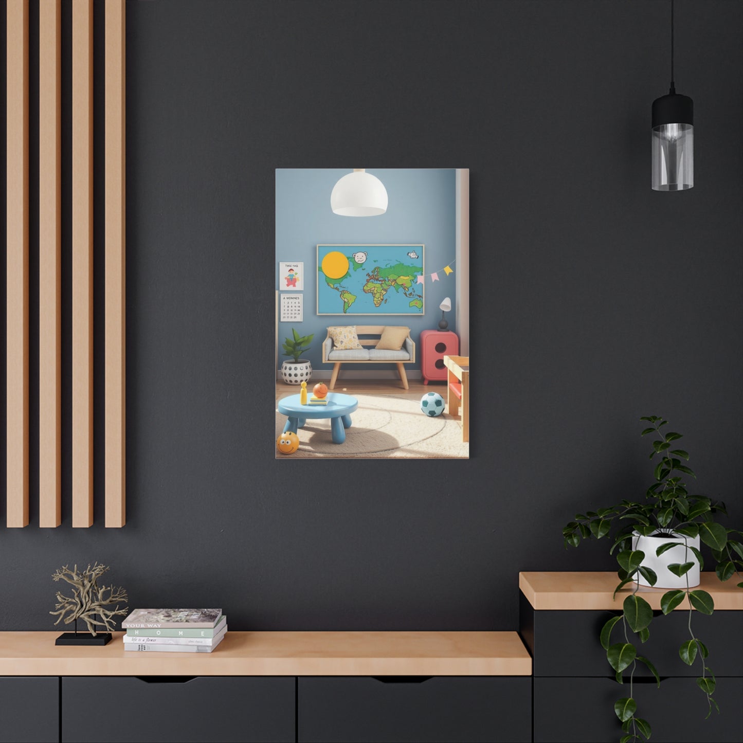Kids Playroom Art Supreme Canvas Wall Art & Canvas Print