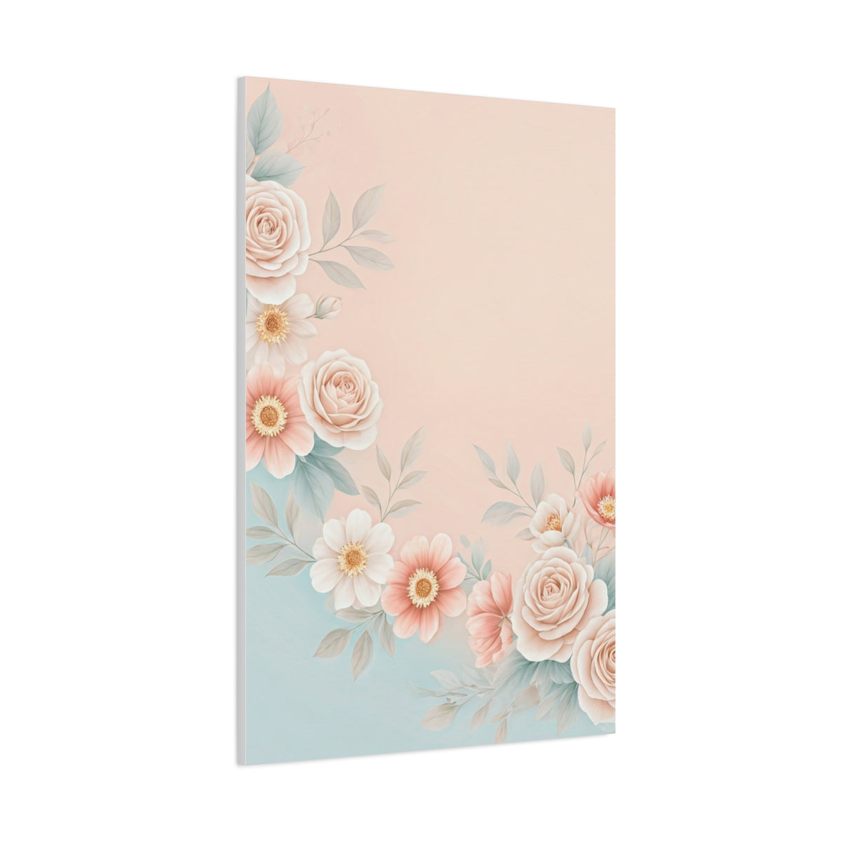 Soft Floral Harmony Wall Art & Canvas Prints