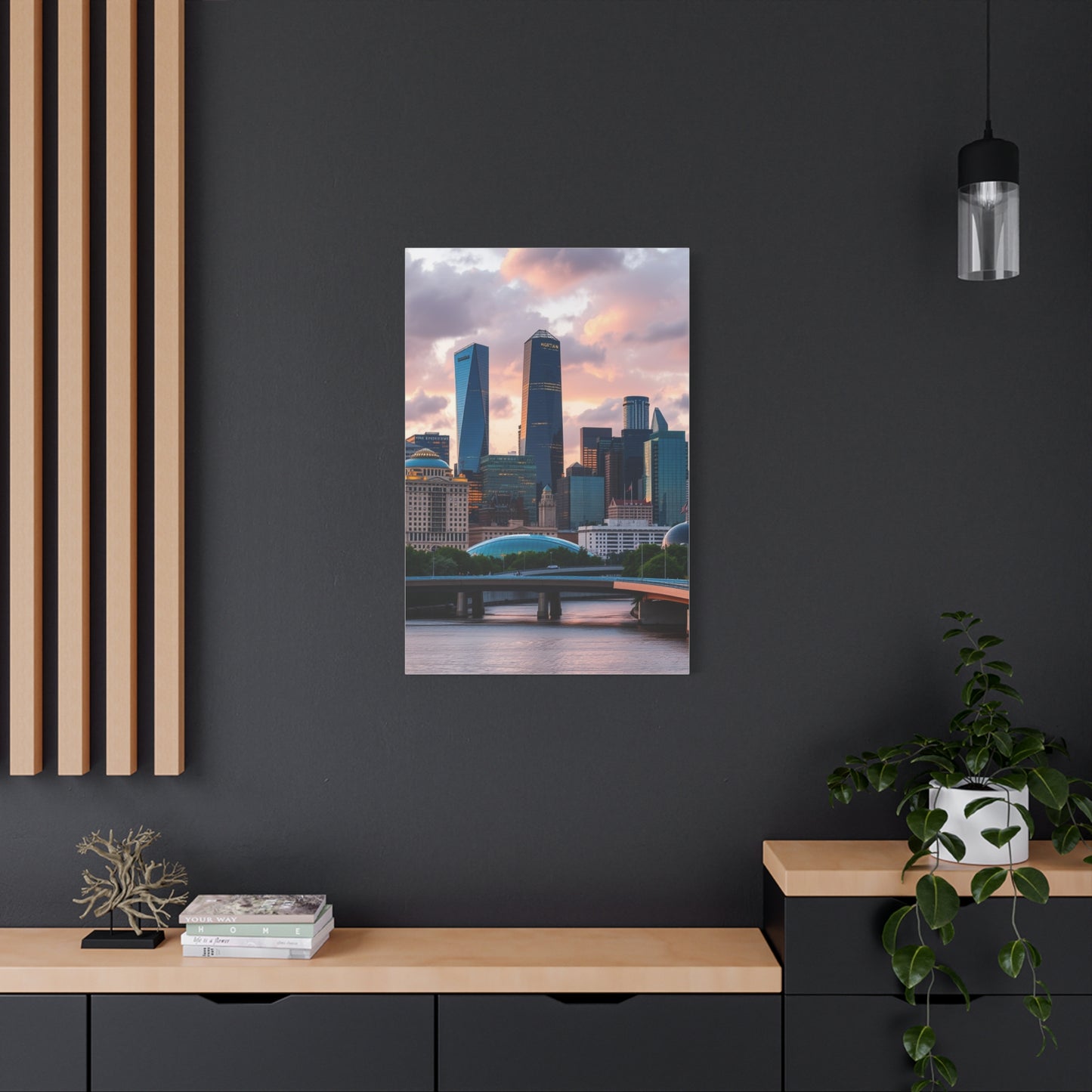 Elite Houston Skylines Art Vision Wall Art & Canvas Print