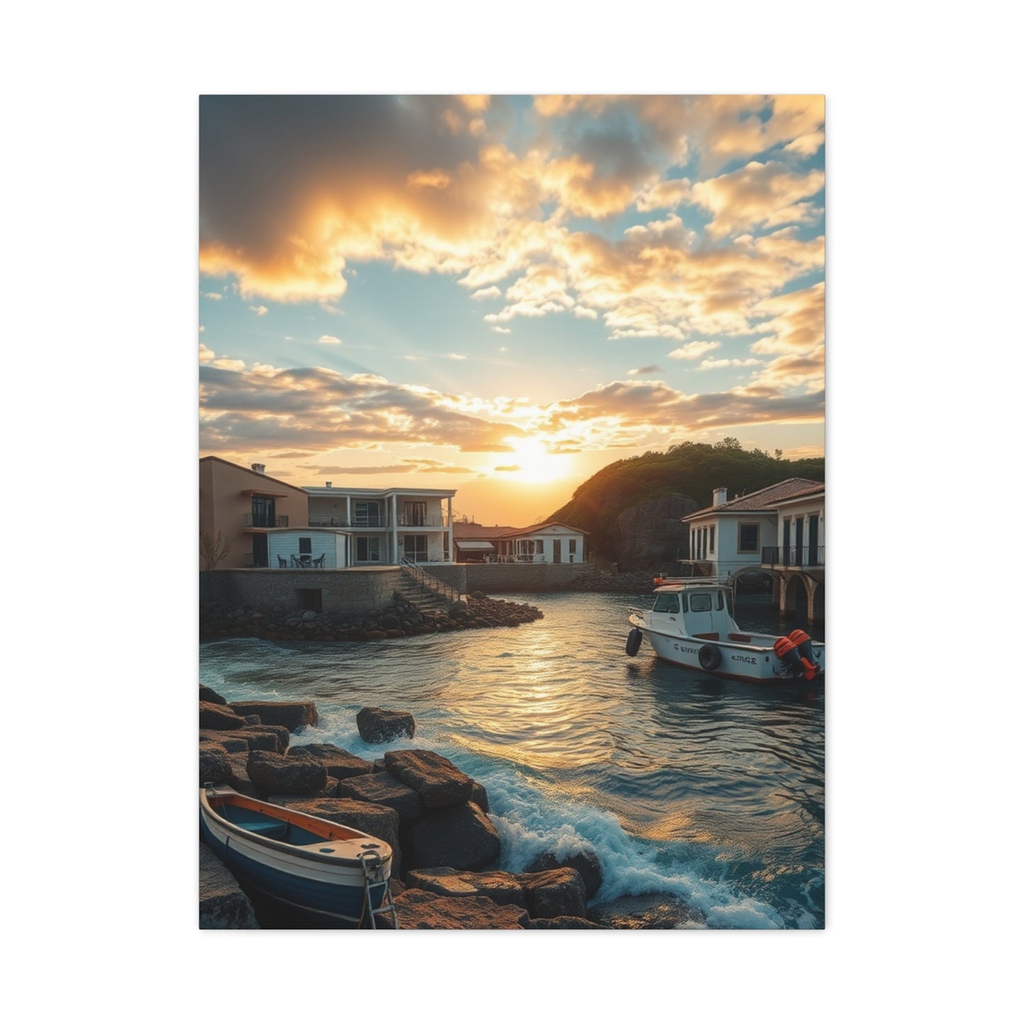 Maritime Elegance Canvas Wall Art & Canvas Print