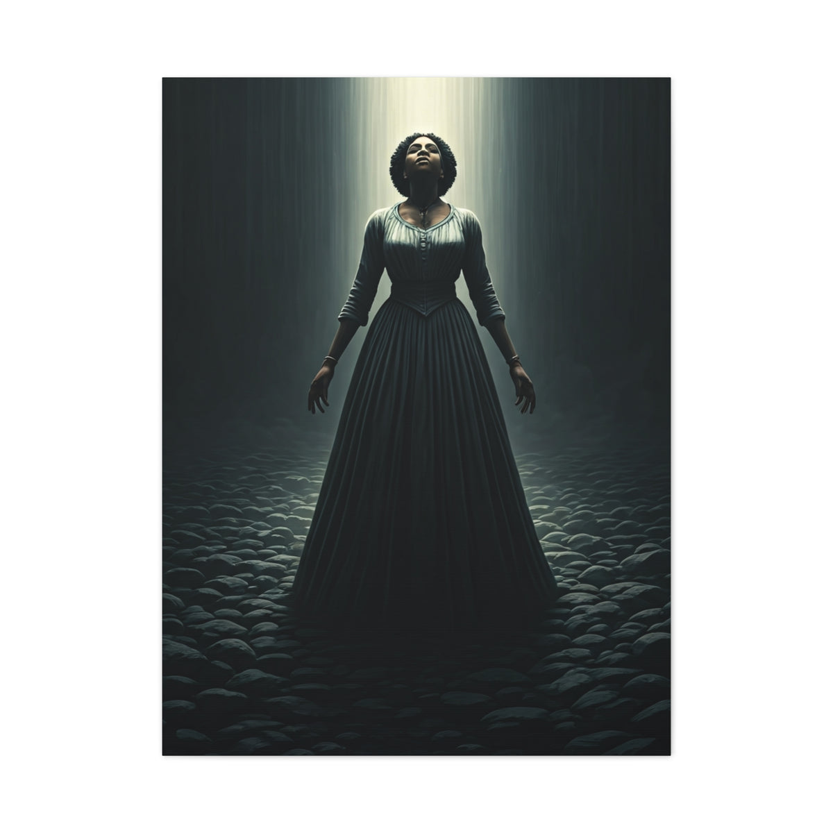 Veil of Silence Portrait Wall Art & Canvas Prints